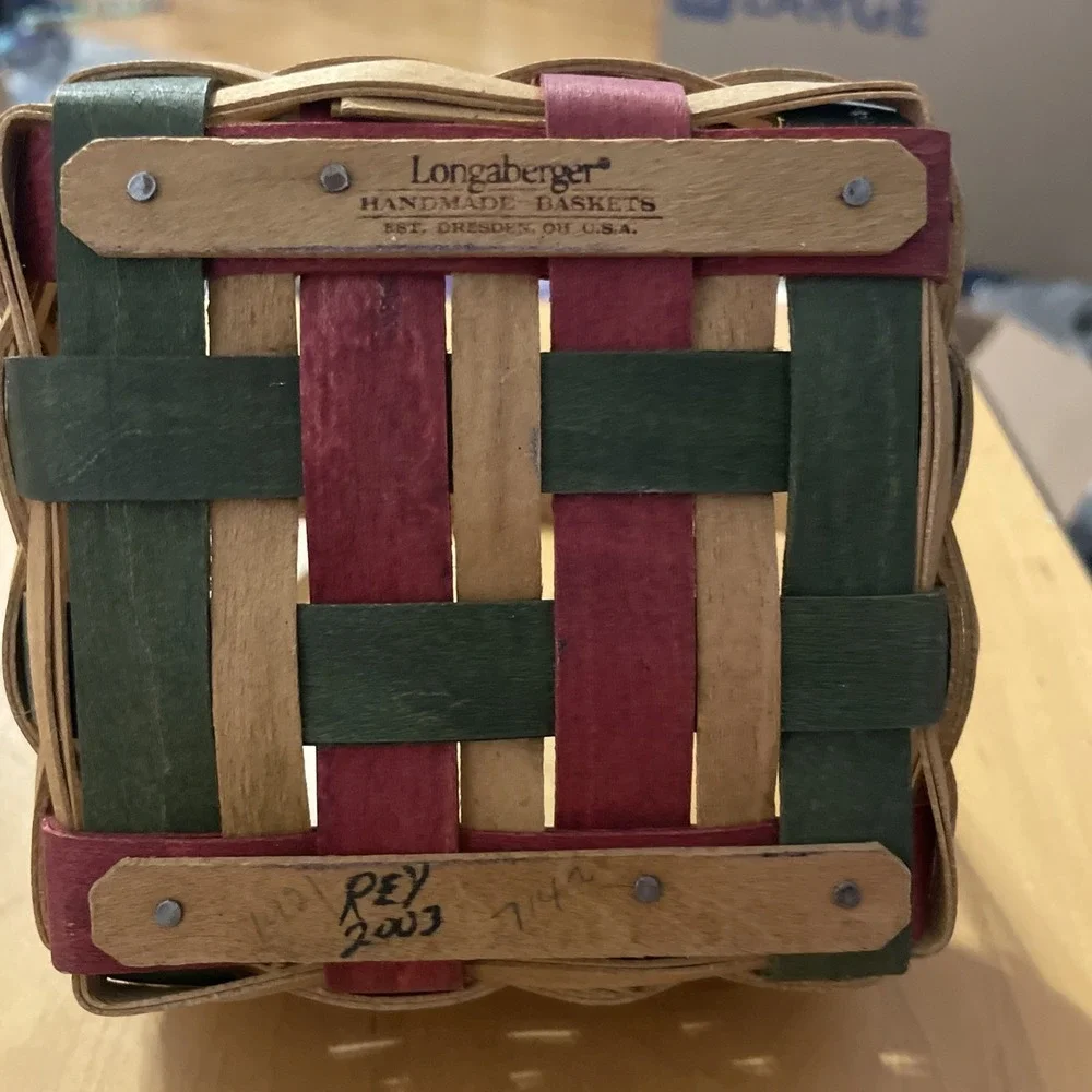 Longaberger basket 2003
